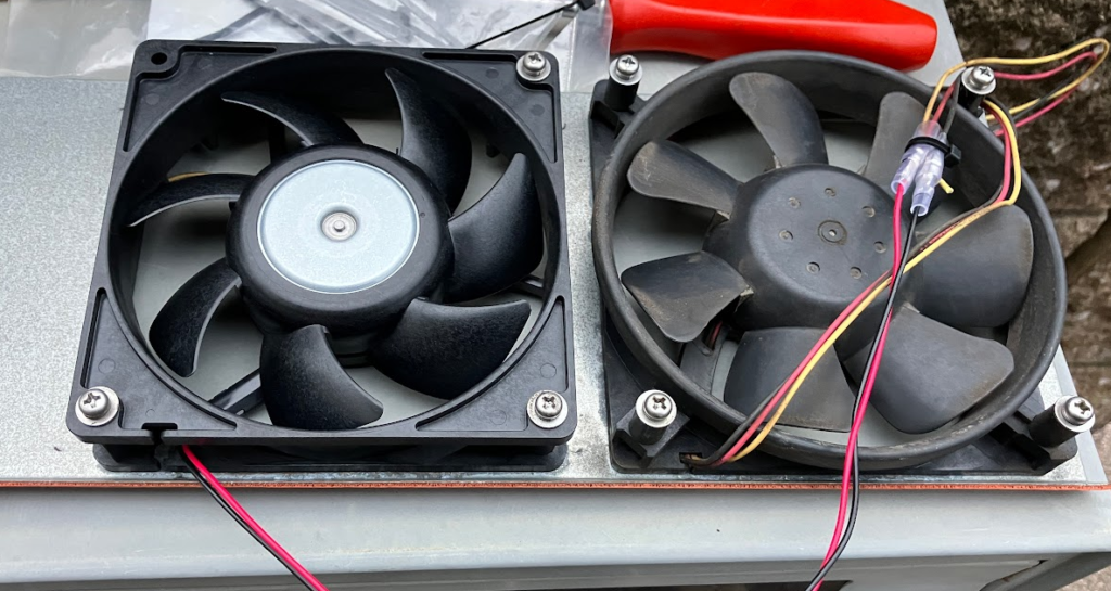 シャープsharpソーラーパワーコンディショナ本体冷却ファン取り換えSERVO SCUDM24S4S-917 DC24V 代替品